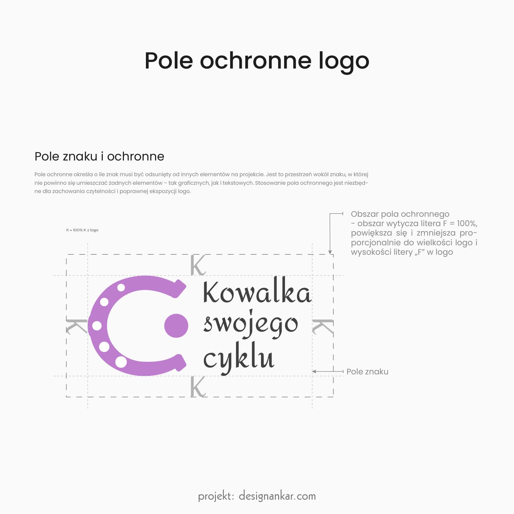 pole_ochronne_logo_Kowalka_Swojego_Cyklu_designankar.com